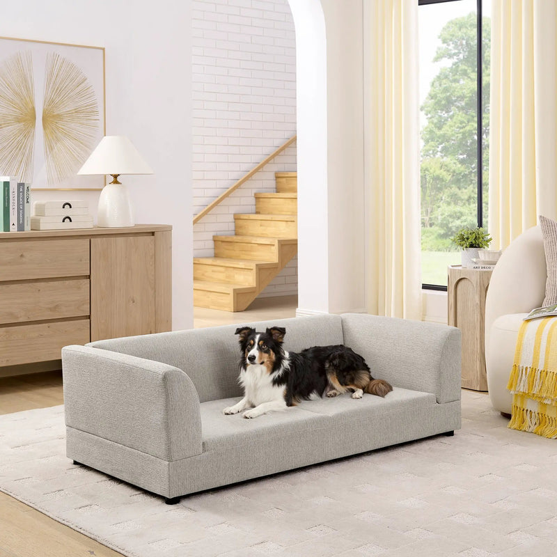 Comfortable Oversized Pet Sofa for Medium/Large Dogs by HouseOfZazla