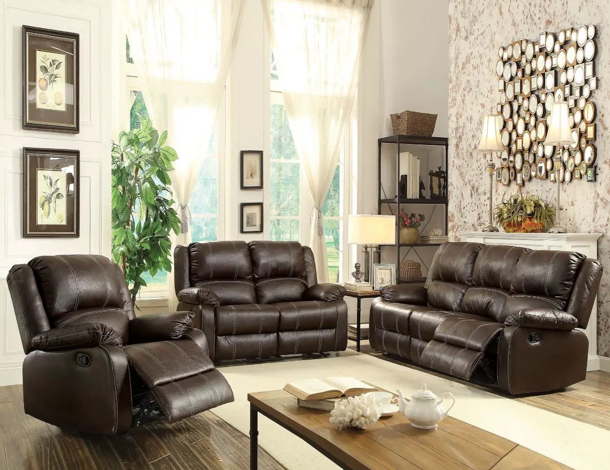 Zuriel - Sofa (Motion) by Unique Piece Furniture