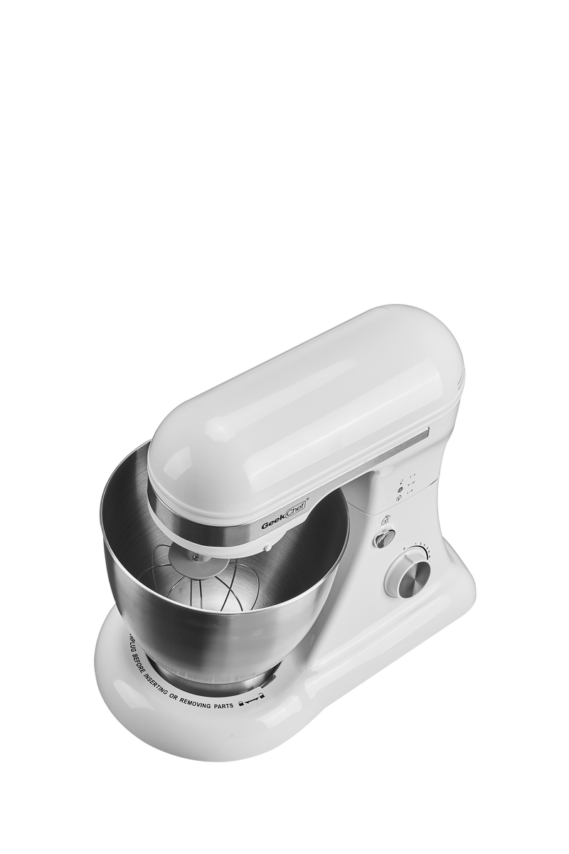 Geek Chef Electric Stand Mixer, 4.8QT 12 Speeds Tilt-Head Food Mixer by HouseOfZazla