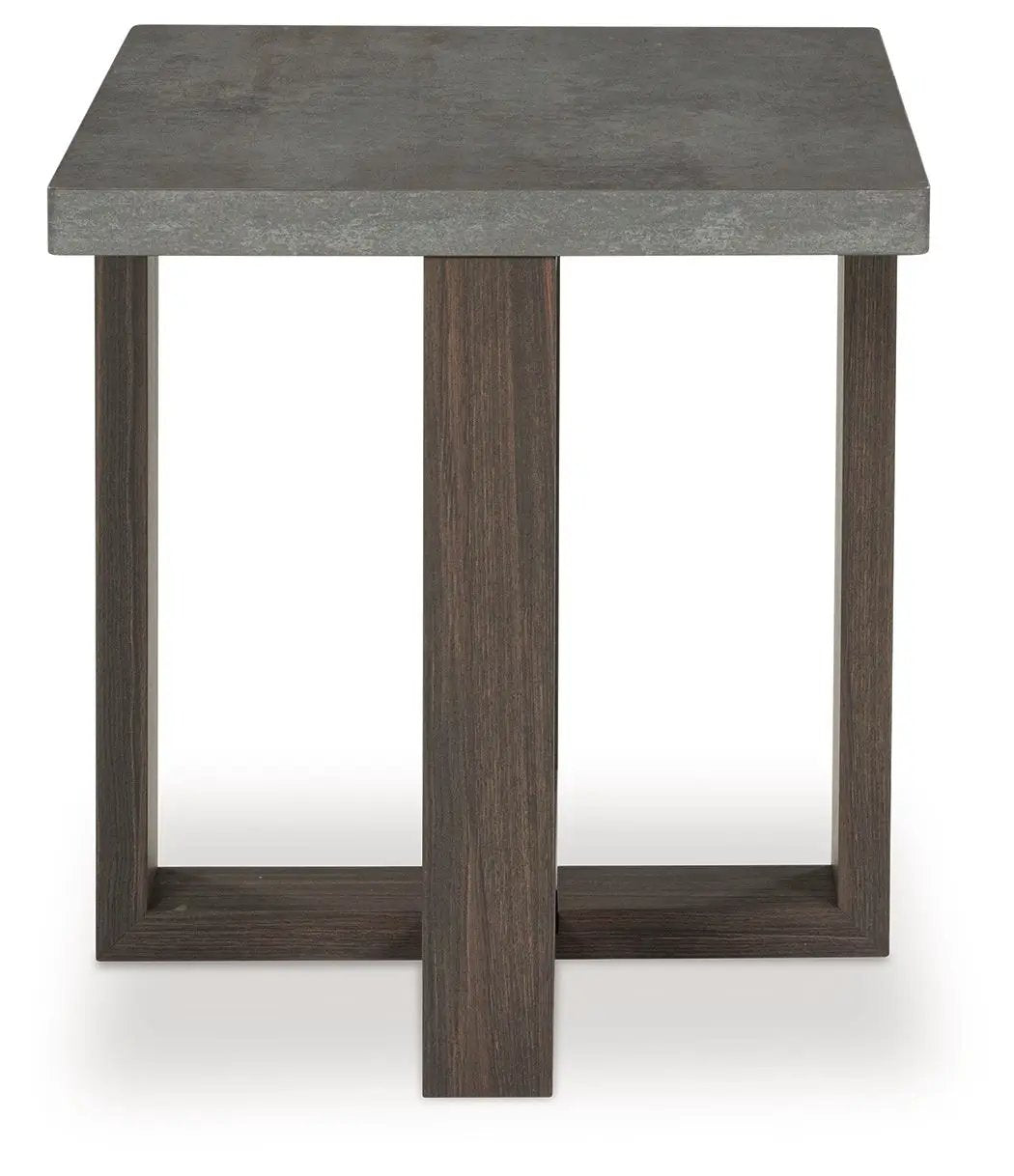 Dynnford - Occasional Table Set (Set of 3) - Gray / Brown by Unique Piece Furniture