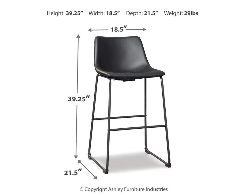 Centiar - Upholstered Barstool (Set of 2) by Unique Piece Furniture