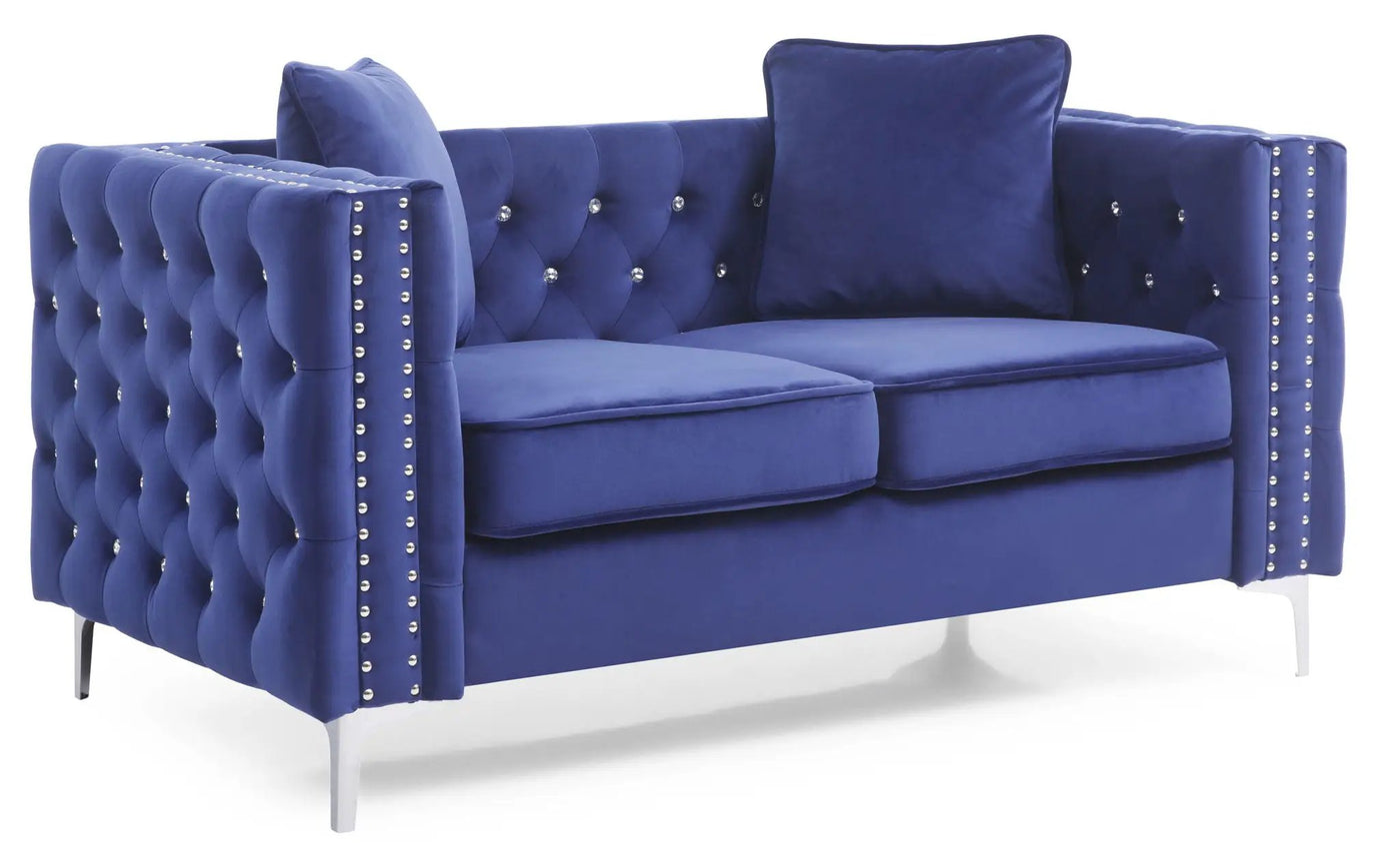 Elegant Track Arm Loveseat by HouseOfZazla