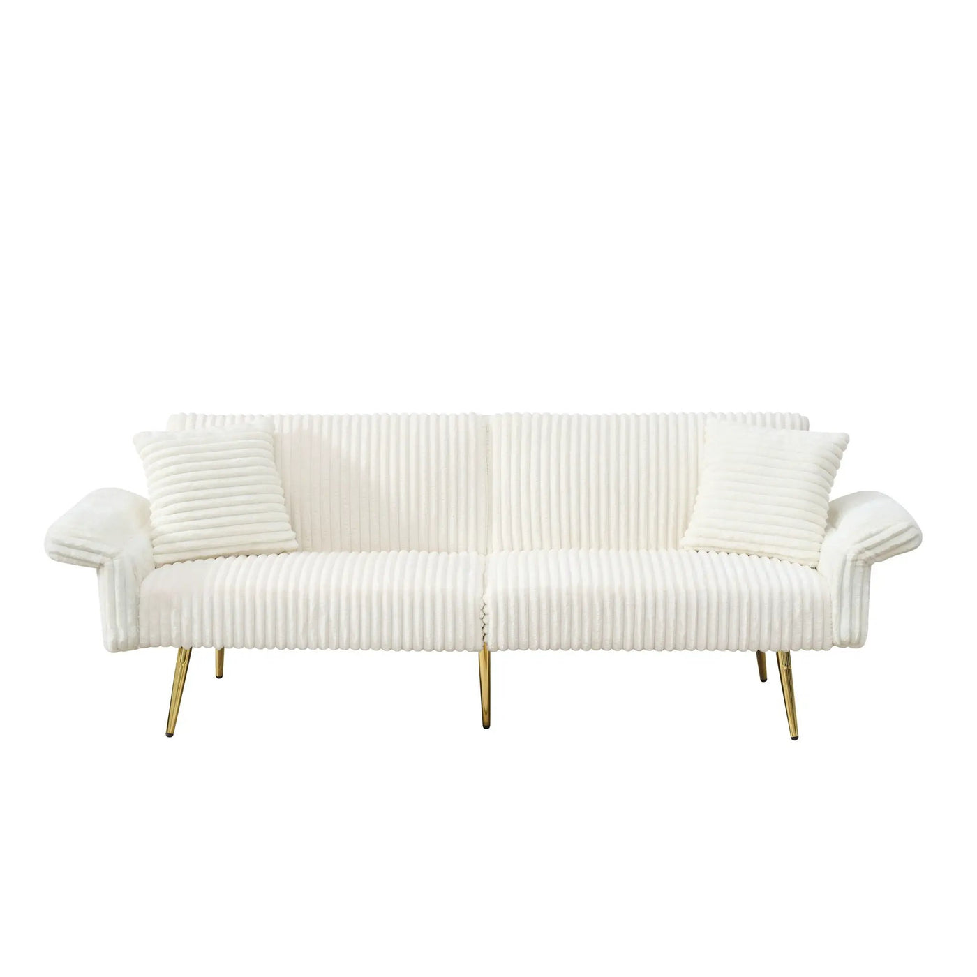 Luxury Foldable Double Sofa Bed With Folding Armrests by HouseOfZazla