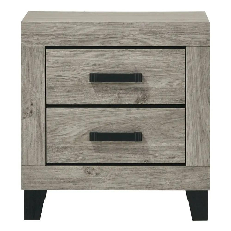 Mari - Nightstand - Light Gray Finish by Unique Piece Furniture