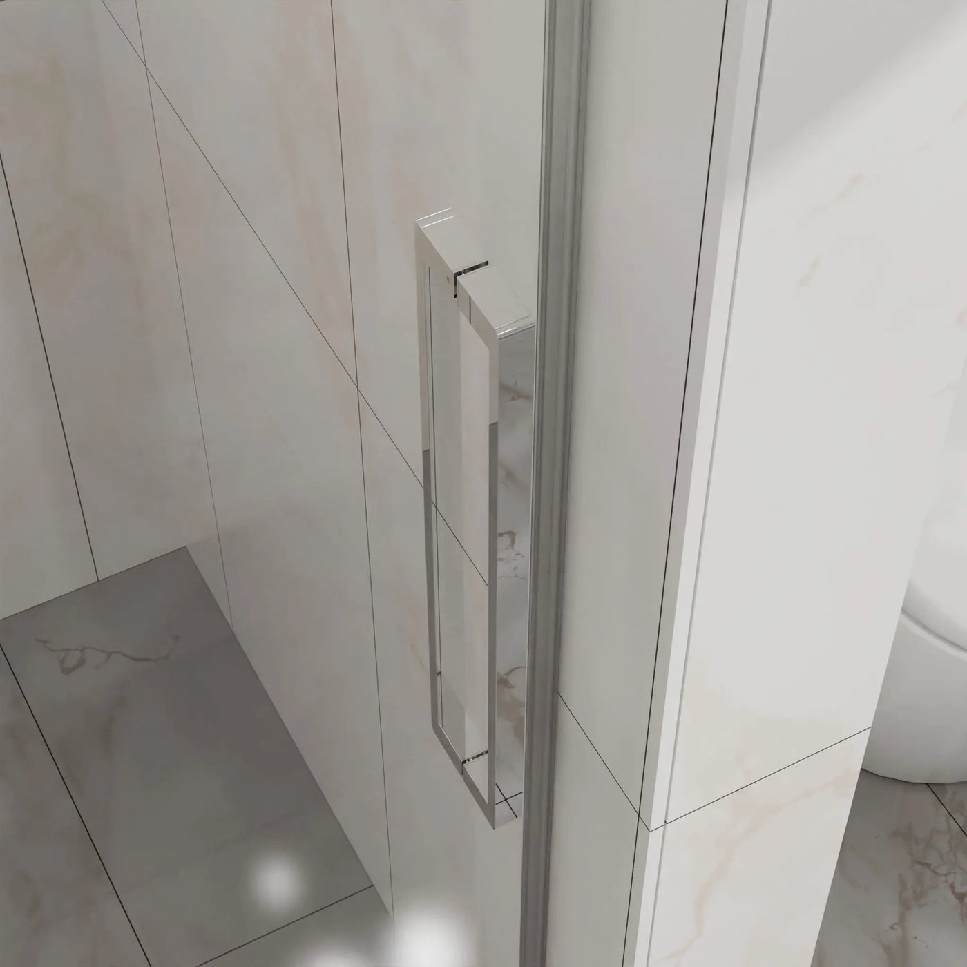 Frameless Tub Sliding Shower Door With Easy Clean Coating by HouseOfZazla