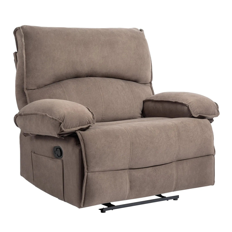 Oversized Manual Recliner Chair Sofa for Living Room by HouseOfZazla