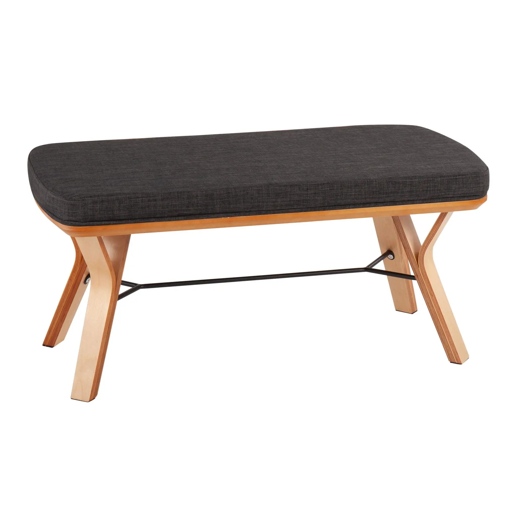 Folia - Mid Century / Modern Bench by HouseOfZazla