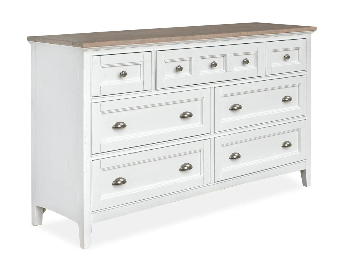 Heron Cove - Two Tone Drawer Dresser, photo 9 of 11