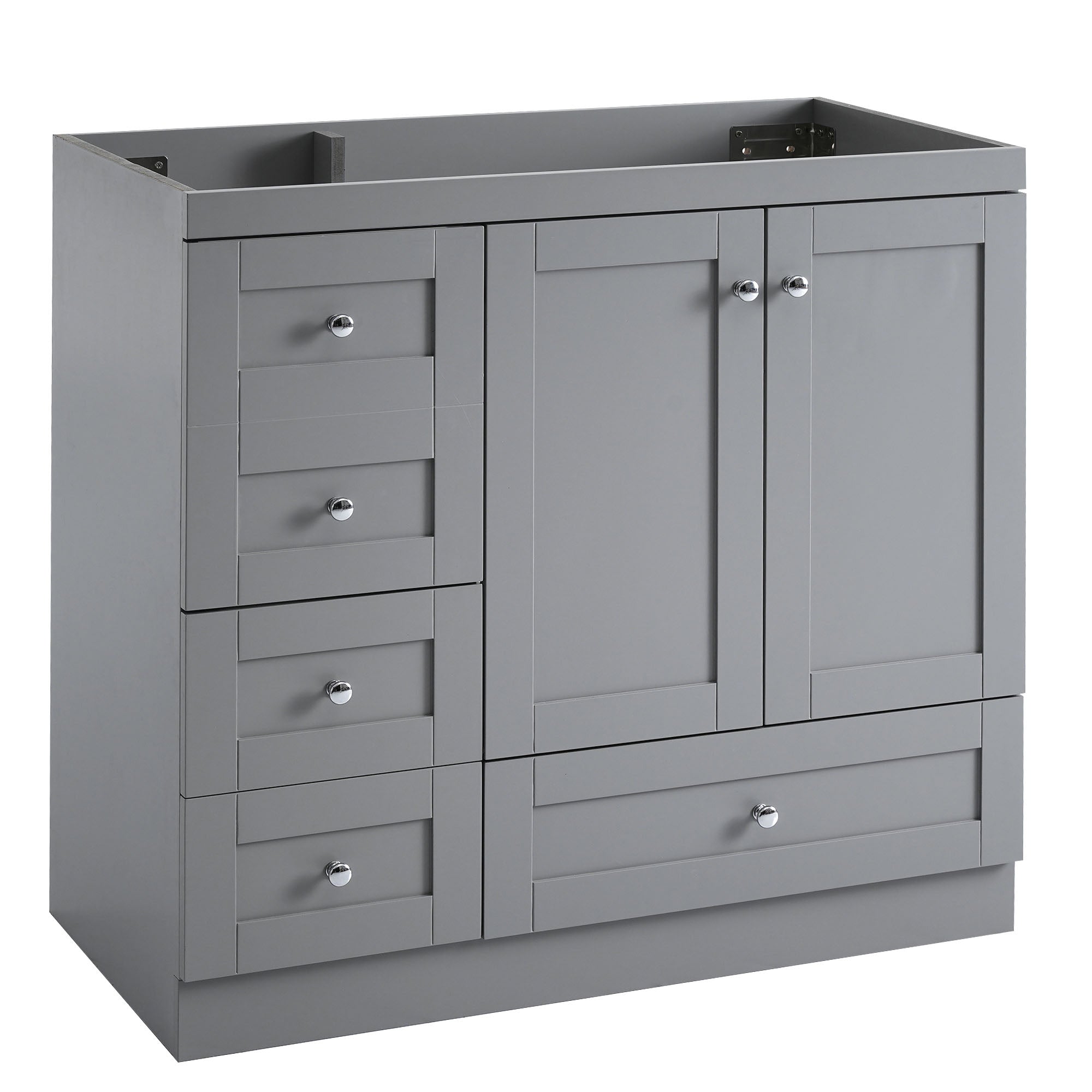 [Cabinet Only] 36" Bathroom Vanity Cabinet by HouseOfZazla