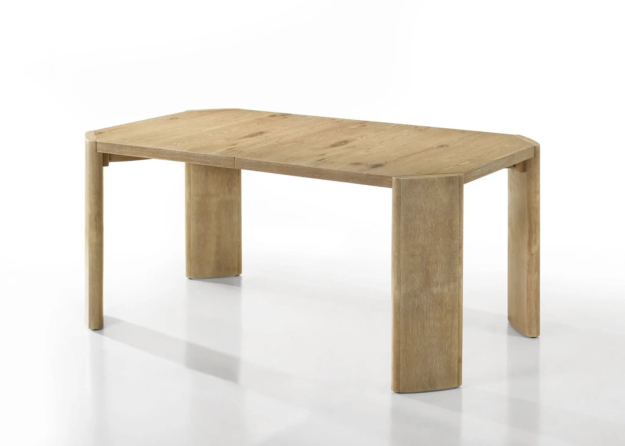 Magnus - Extendable Rectangular Dining Table - Oak Finish by Unique Piece Furniture