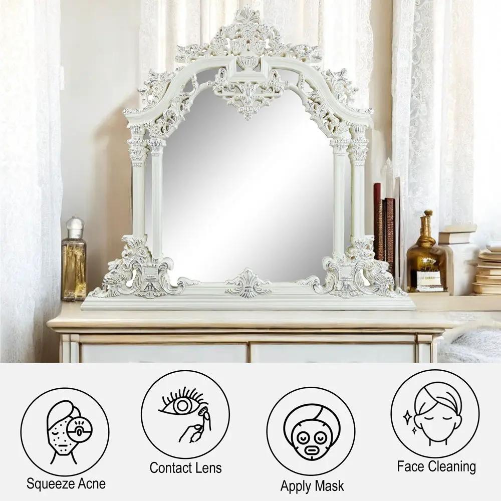 Vanaheim - 54" Mirror - Antique White by Unique Piece Furniture