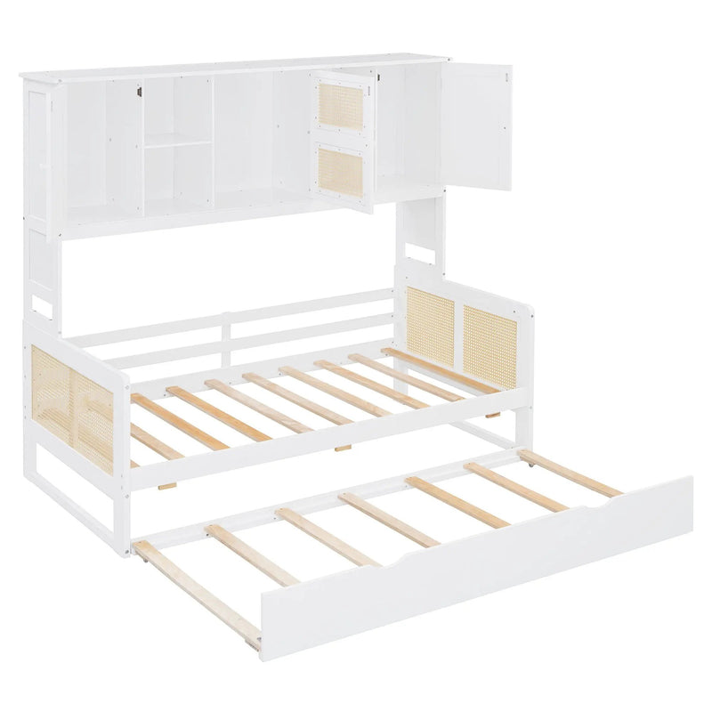 Daybed And All In One Cabinet And Shelf