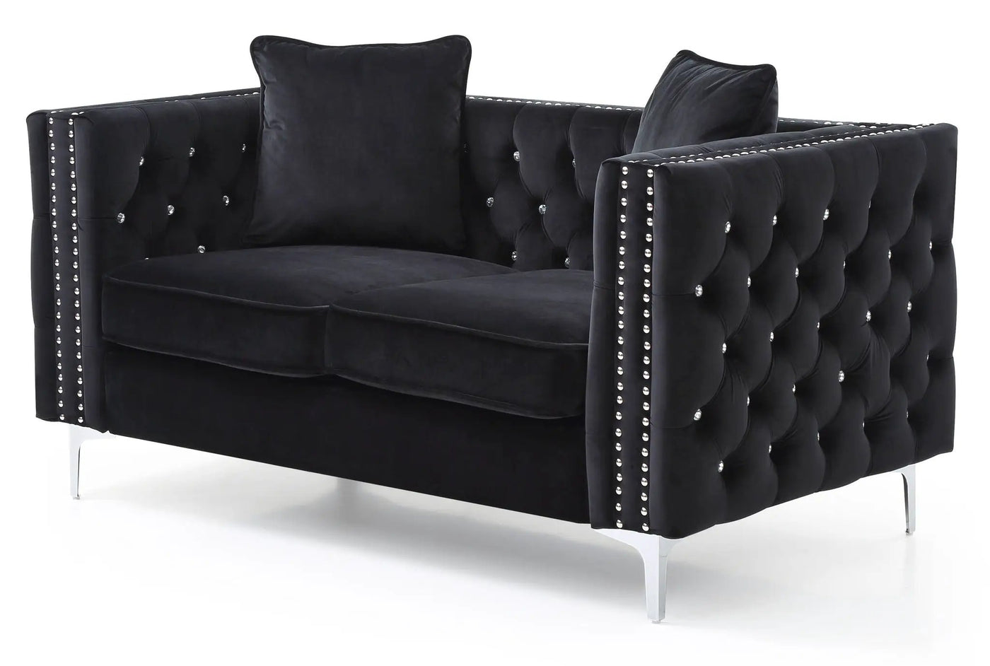 Elegant Track Arm Loveseat by HouseOfZazla