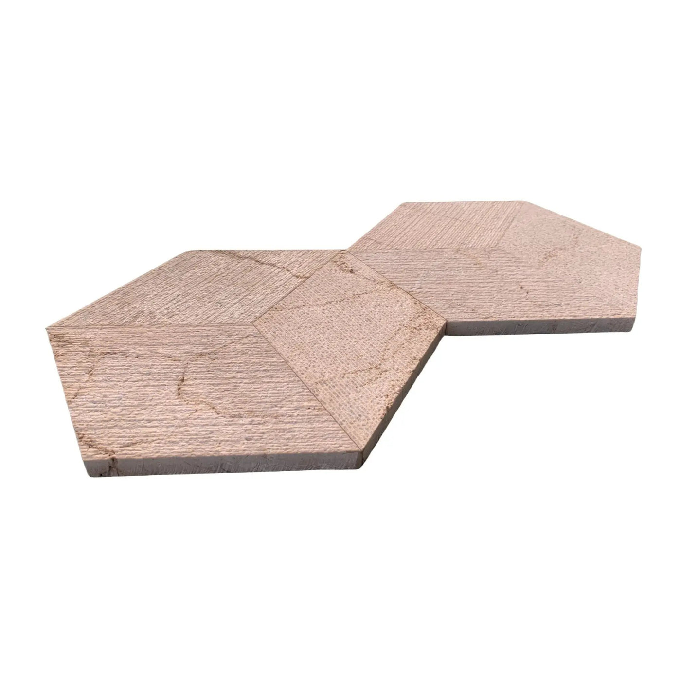 Hexagon Natural Marble Polished Tile For Wall And Floor (Set of 12) by HouseOfZazla
