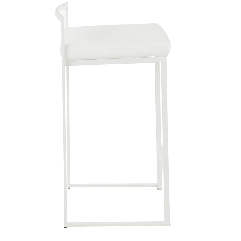 Fuji - Simple Elegance, Contemporary Stackable Counter Stool by Unique Piece Furniture