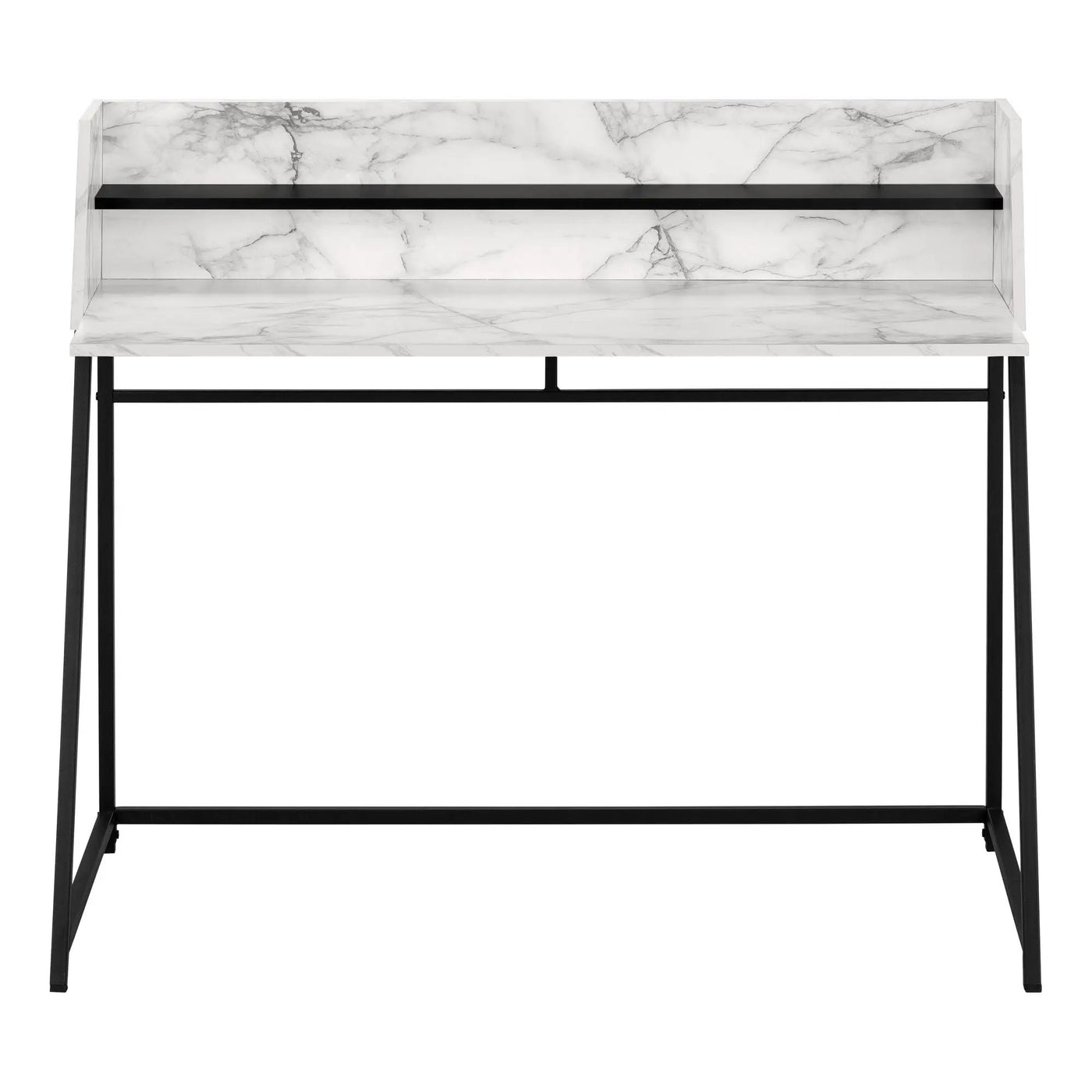Computer Desk For Home Office Laptop, Storage Shelves, Contemporary & Modern by Unique Piece Furniture