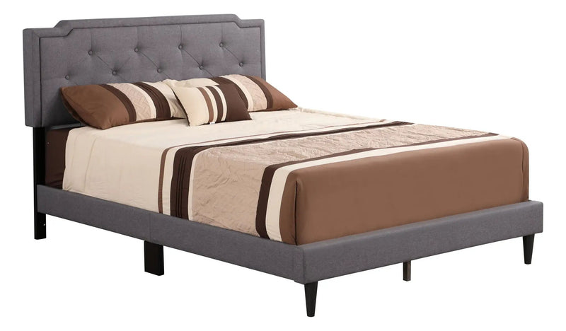 Button Tufted Bed Charming For Cozy Spaces by Unique Piece Furniture