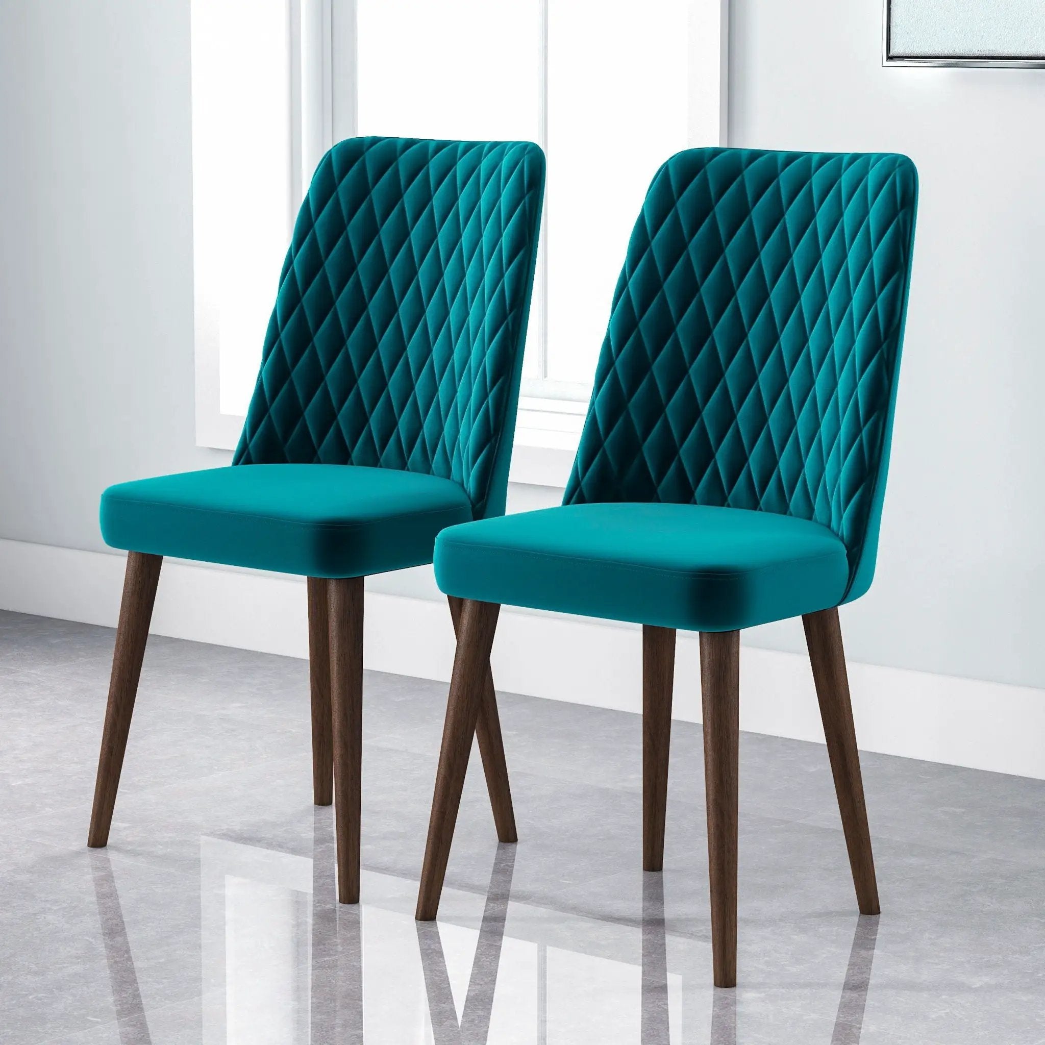 Katie - Mid-Century Modern Dining Chair (Set of 2) by Unique Piece Furniture