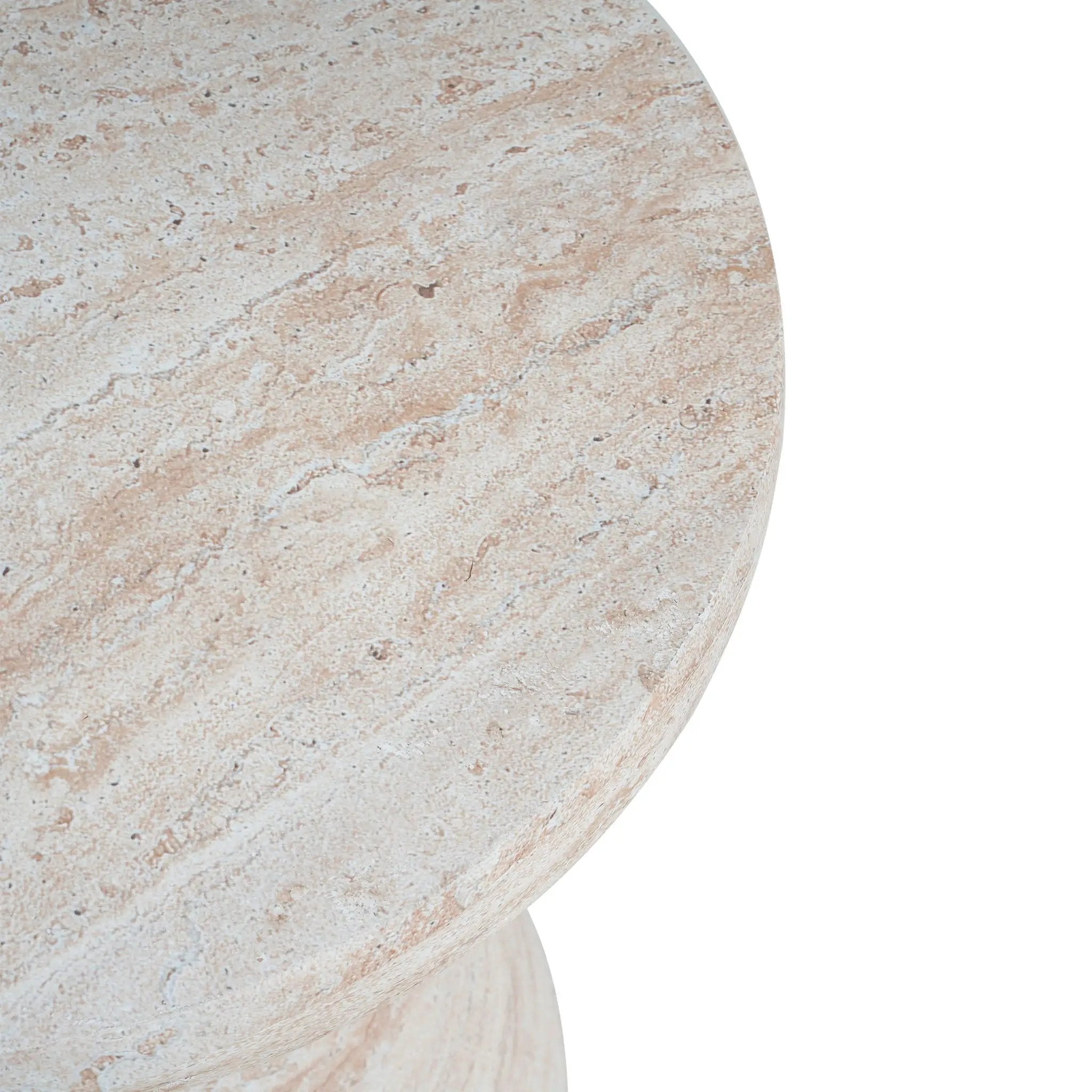 Outdoor / Indoor Lightweight Concrete Side Table by HouseOfZazla