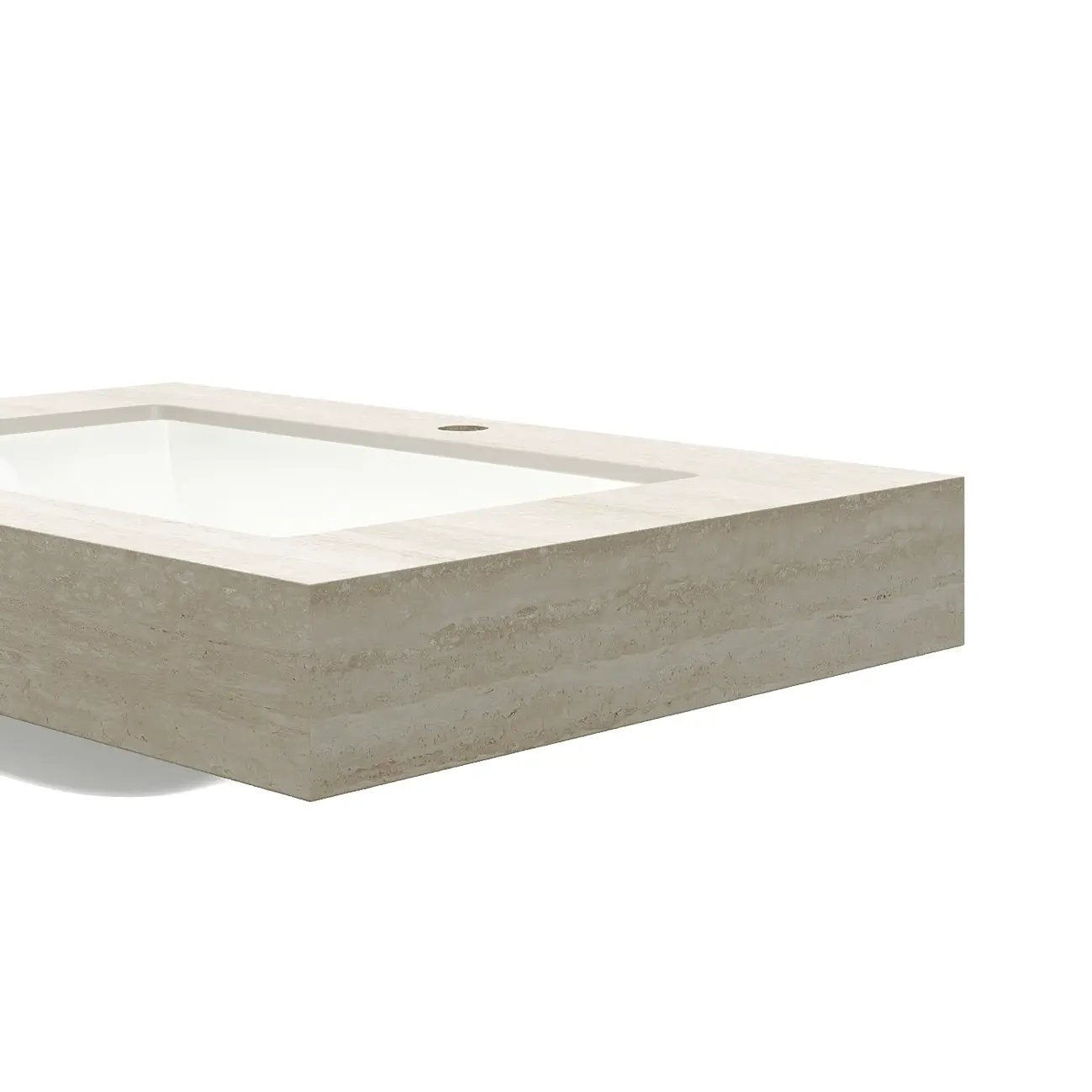 30" Roma Travertine-Pattern Sintered Stone Countertop by HouseOfZazla