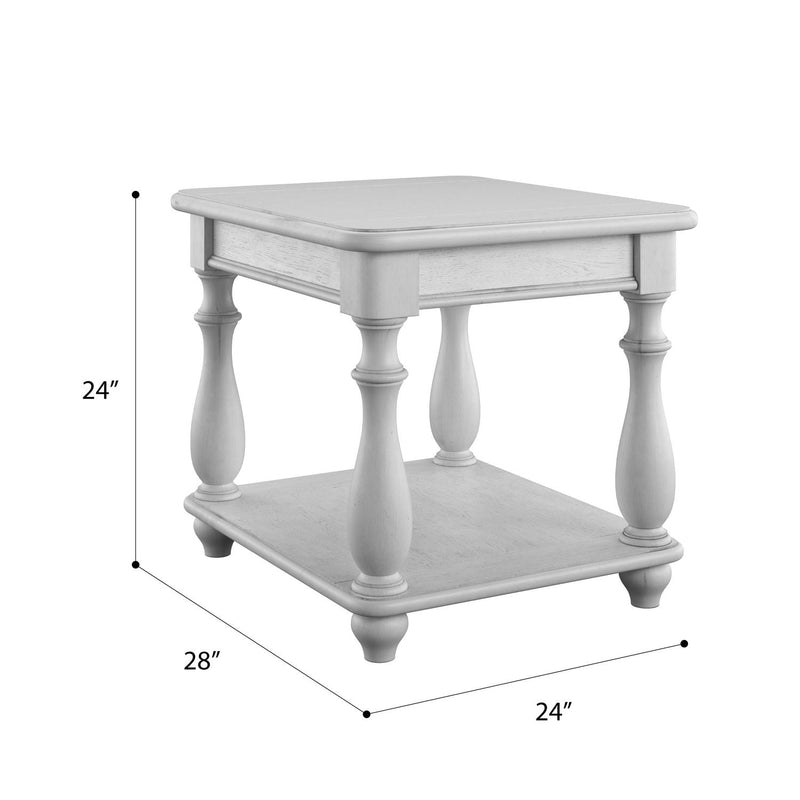 Square End Table - Gray by Unique Piece Furniture