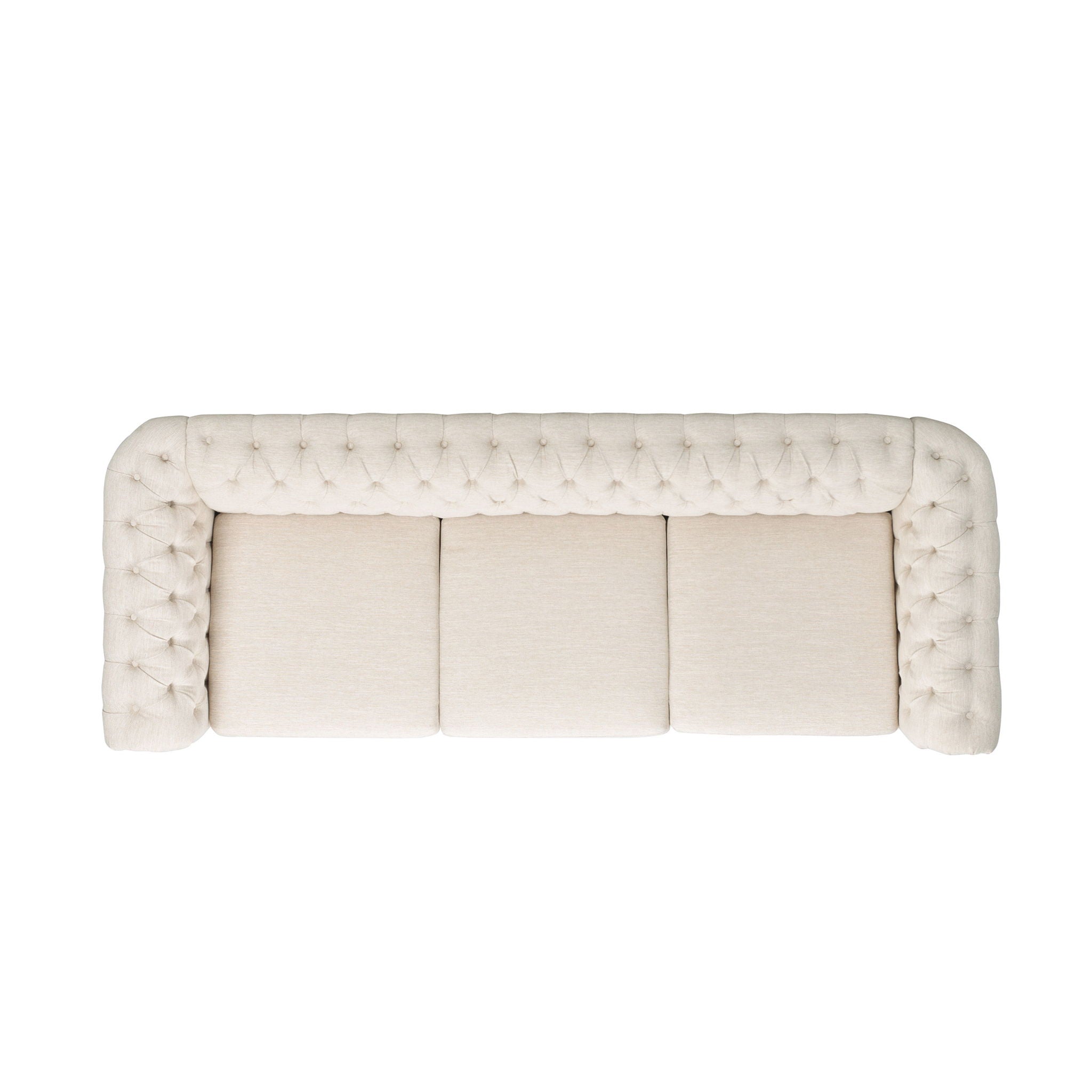 Chesterfield Style 3 Seater Sofa With Deep Button Tufting by HouseOfZazla