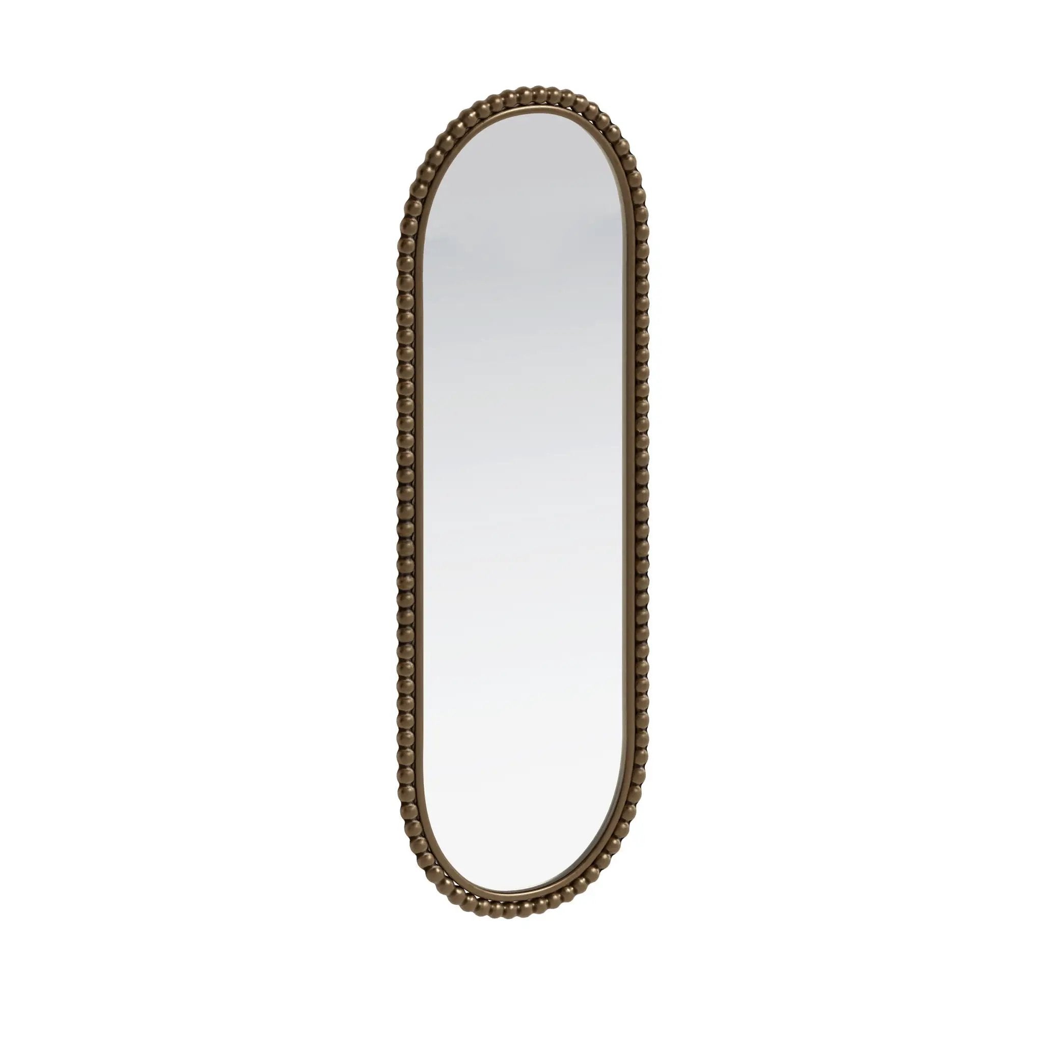 Oval Retro Mirror, Wall Hanging Mirror For Living Room by HouseOfZazla
