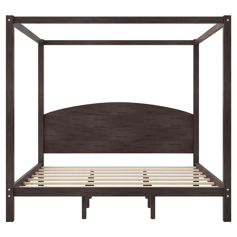 anopy Platform Bed With Headboard And Support Legs by Unique Piece Furniture