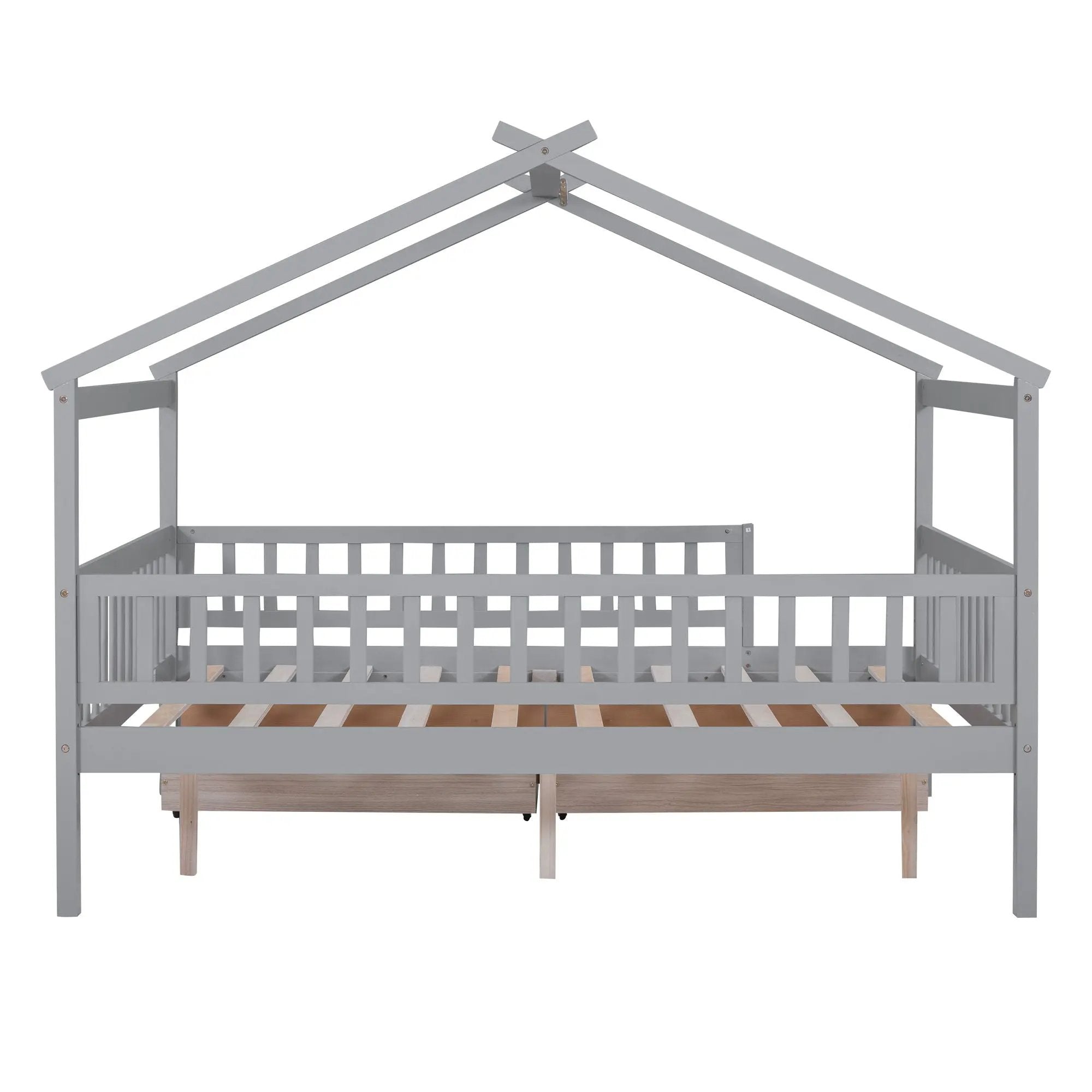 House Bed With 2 Drawers by HouseOfZazla