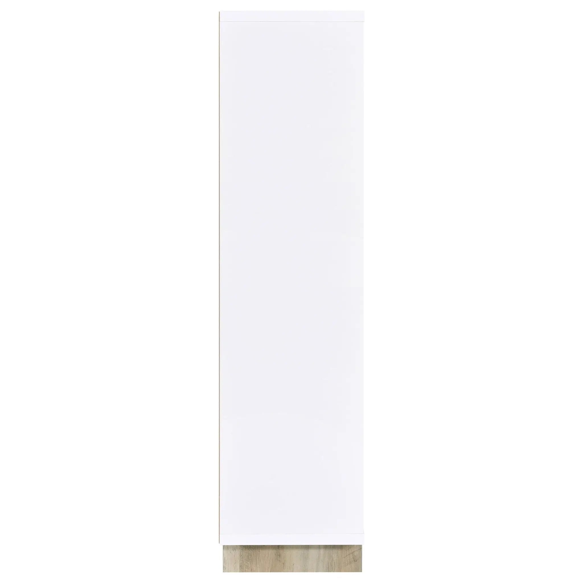 Geilys - 8 Shelf Bookcase With Arch Details - White by HouseOfZazla
