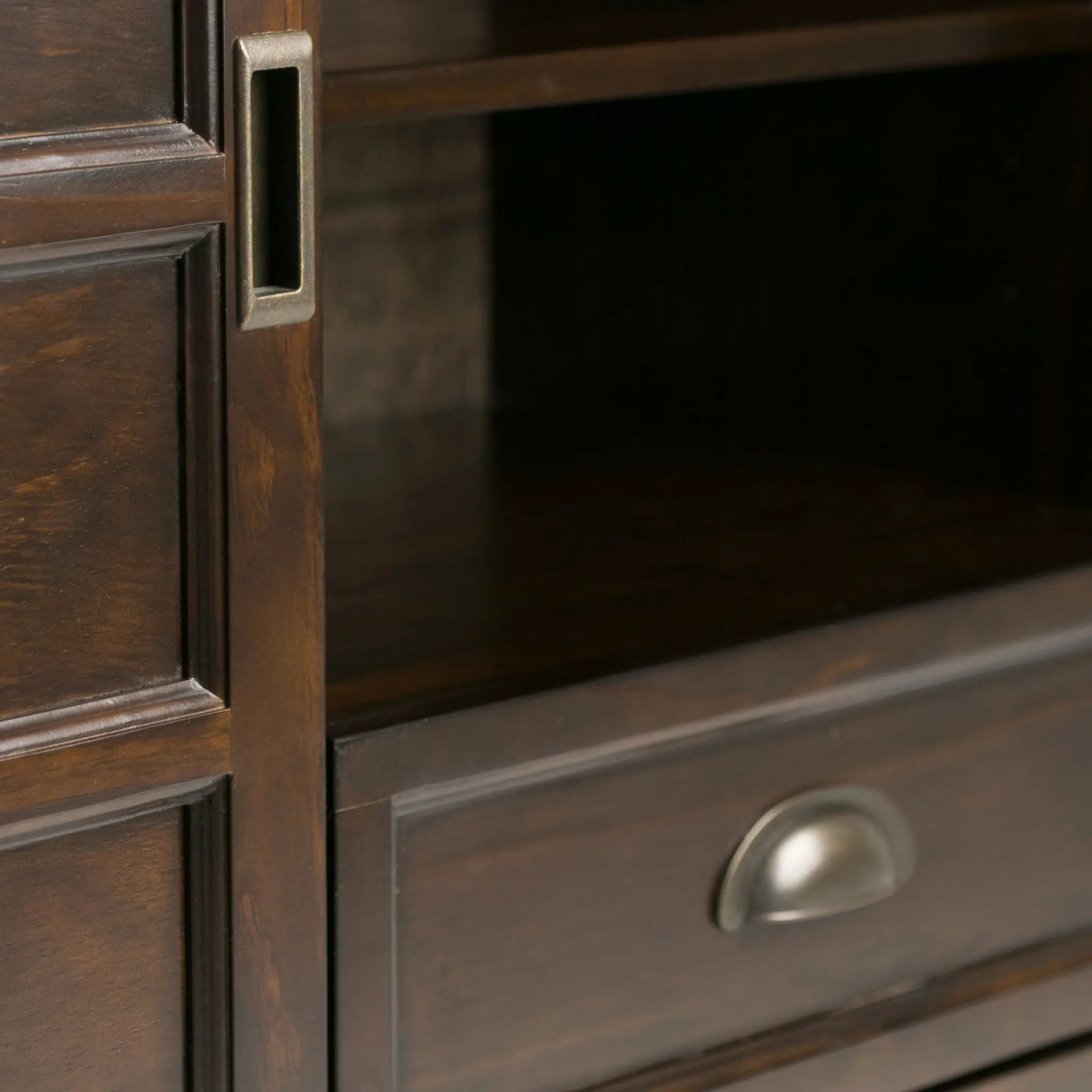 Burlington - Handcrafted Tall TV Media Stand by HouseOfZazla