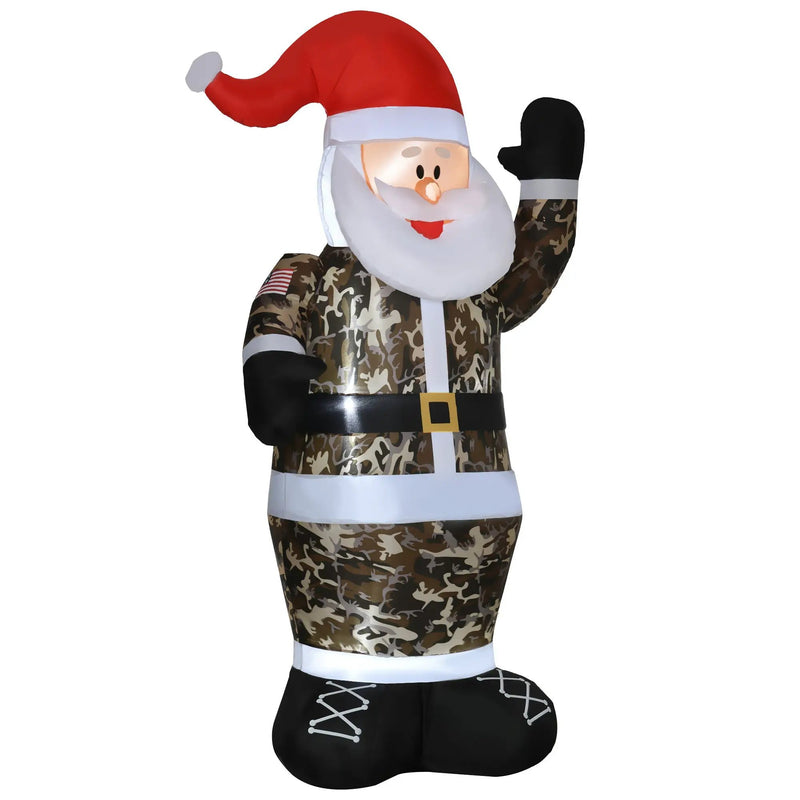 HOMCOM 8' Christmas Inflatables Outdoor Decorations by HouseOfZazla