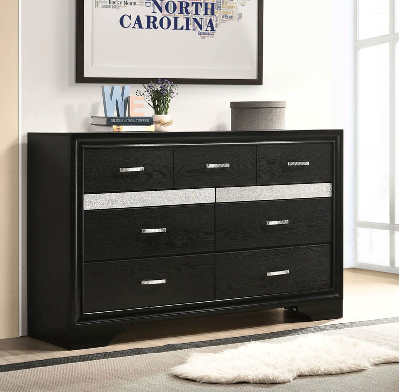Miranda 9-drawer Dresser Black by Unique Piece Furniture