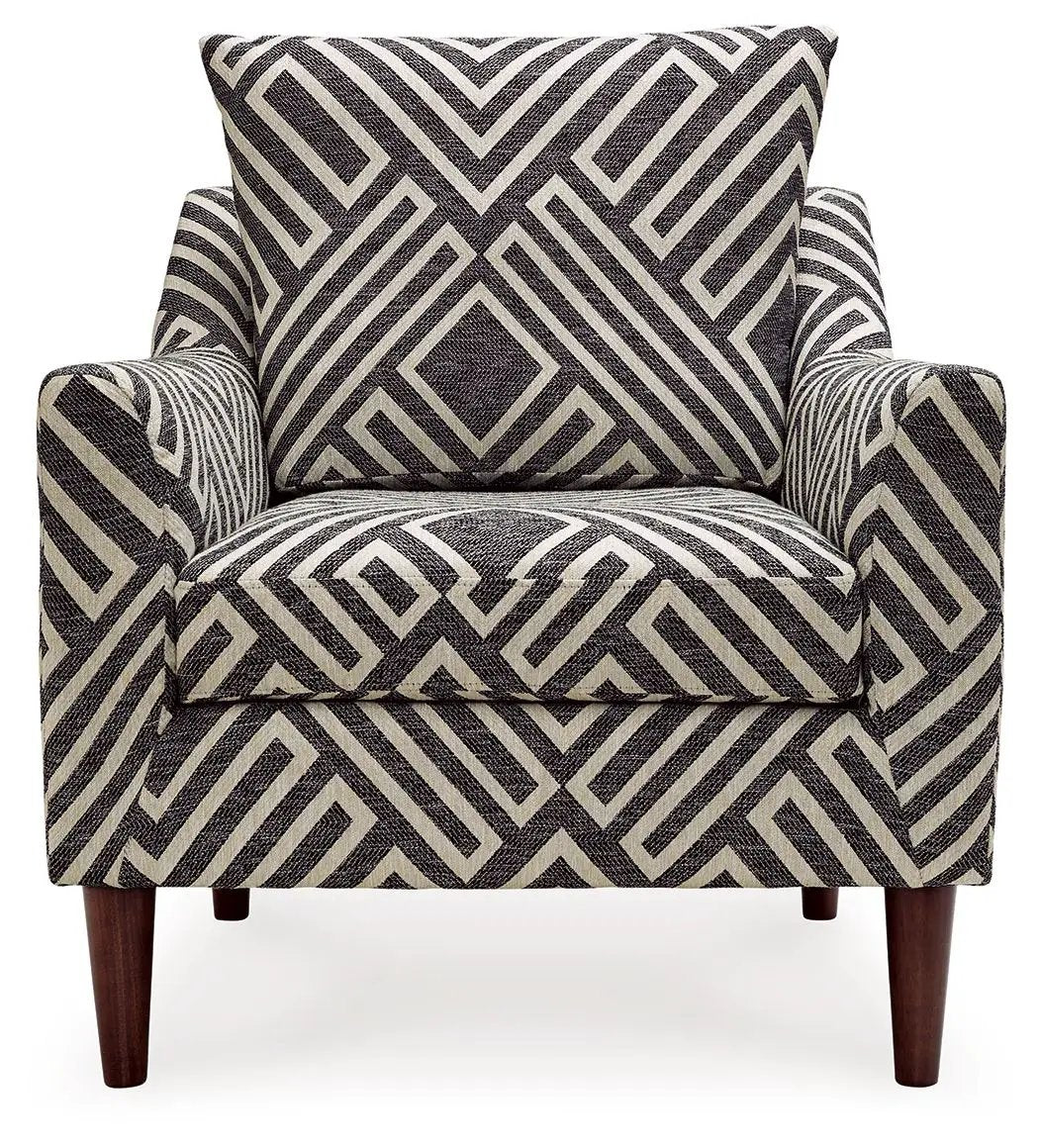 Morrilton Next-Gen Nuvella - Accent Chair - Natural / Charcoal by Unique Piece Furniture