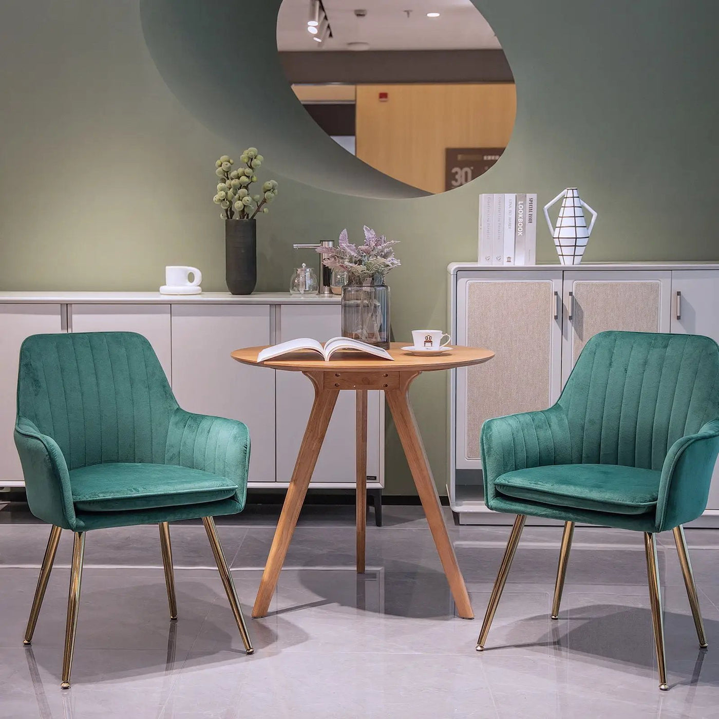Modern Mid Back Dining Chairs by HouseOfZazla