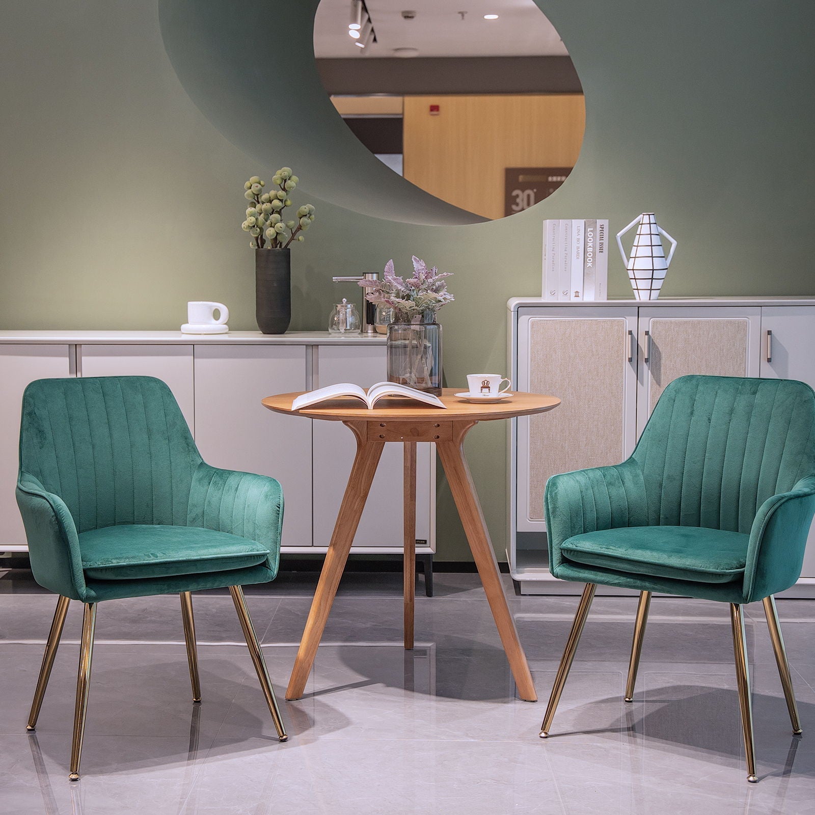 Modern Mid Back Dining Chairs by HouseOfZazla