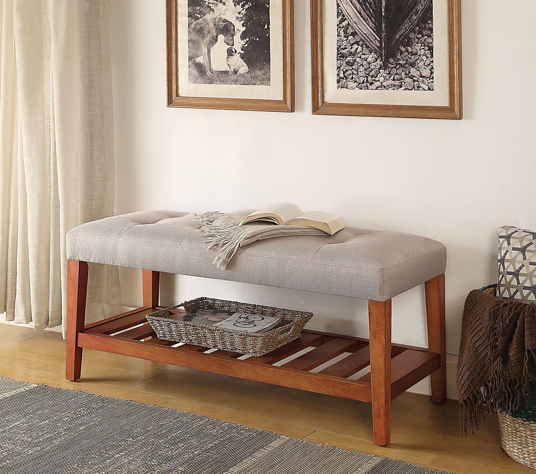 Charla Upholstered Bench by HouseOfZazla