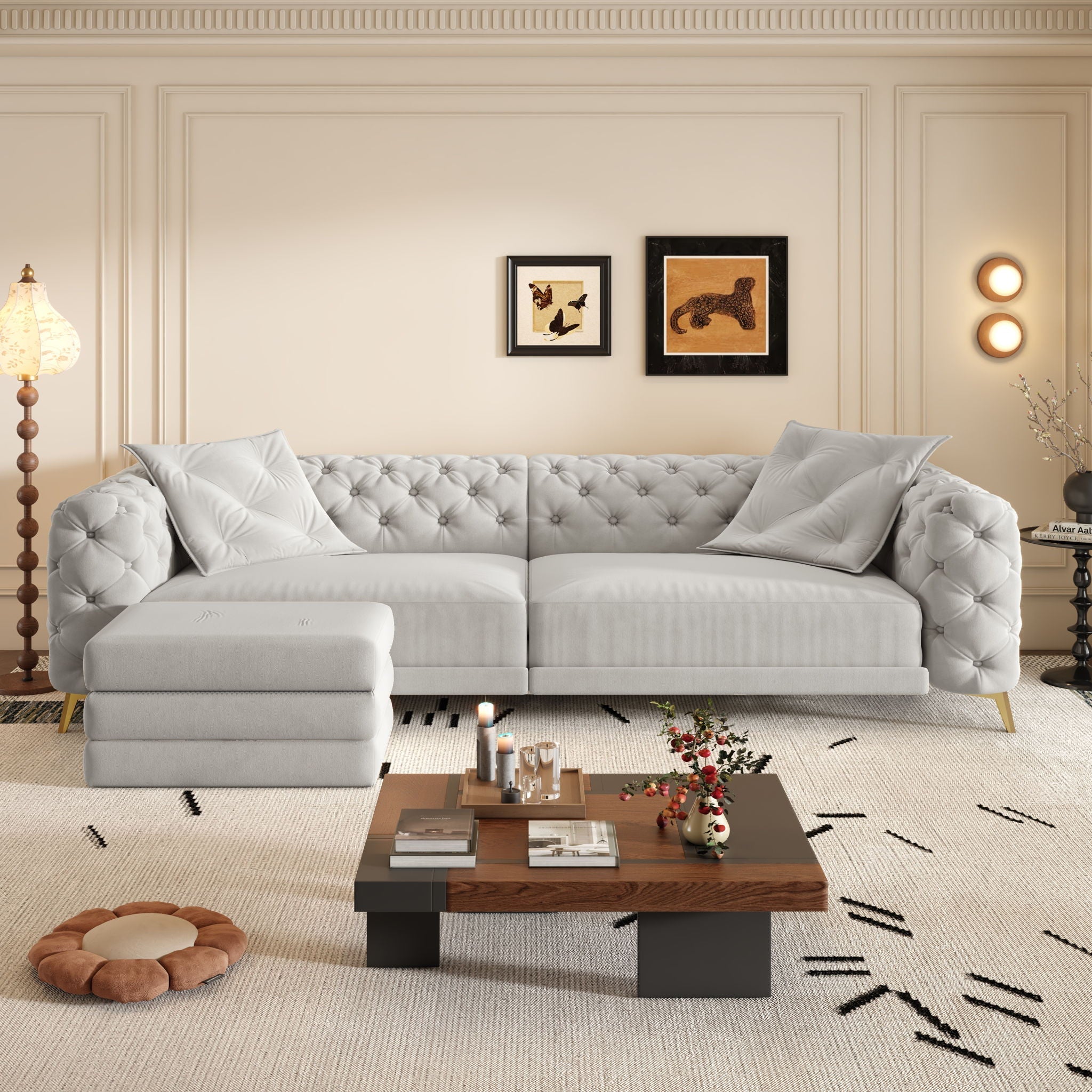3-In-1 Convertible Sleeper Sofa by HouseOfZazla