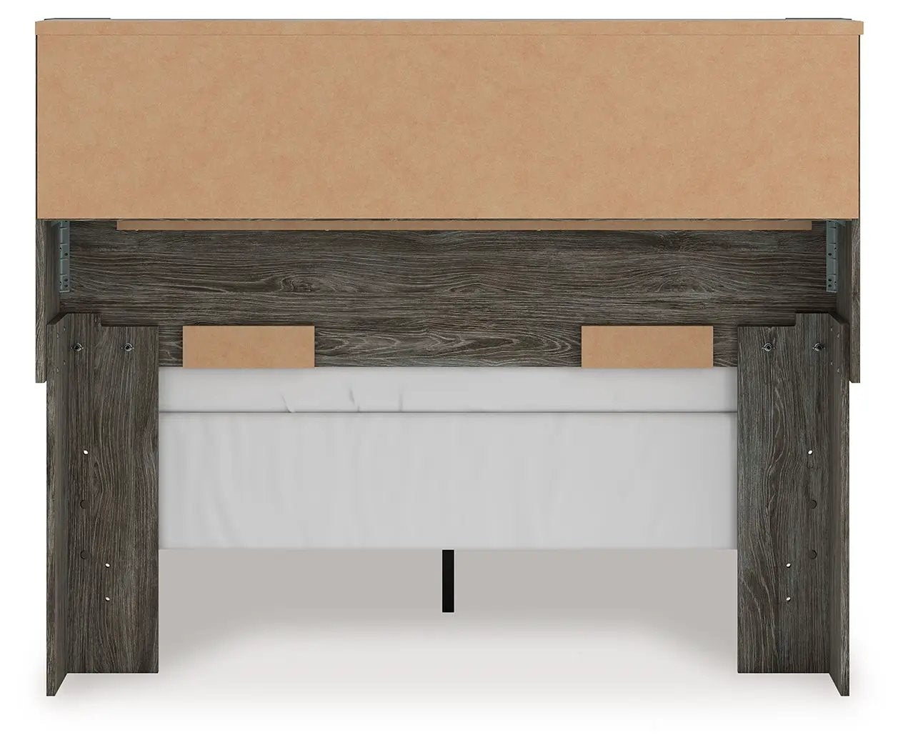 Frandern - Bookcase Panel Bed by Unique Piece Furniture