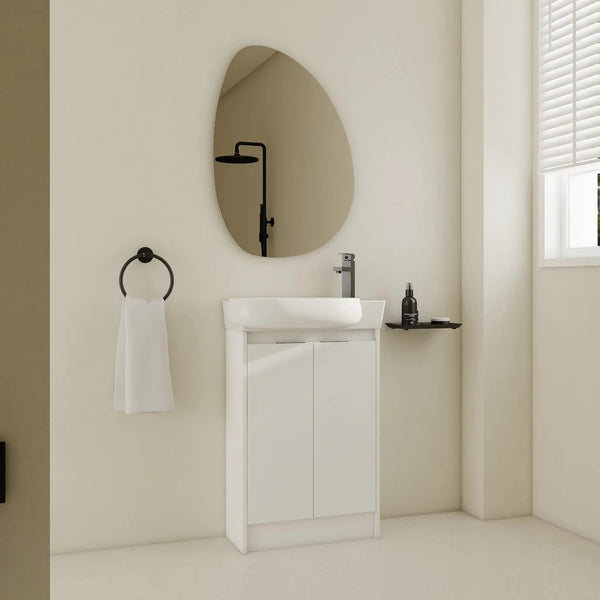 23" Freestanding Bathroom Vanity with Sink, Soft Close Doors