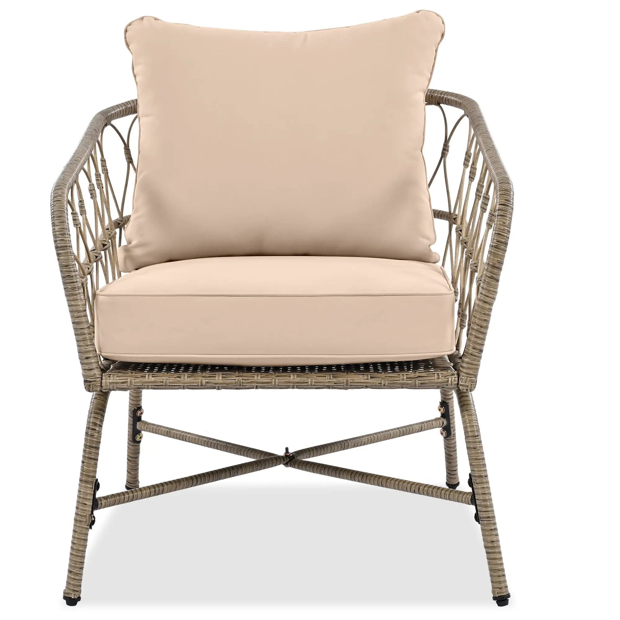 Bohemia-Inspired 4-Person Outdoor Seating Group With Removable Cushions by HouseOfZazla