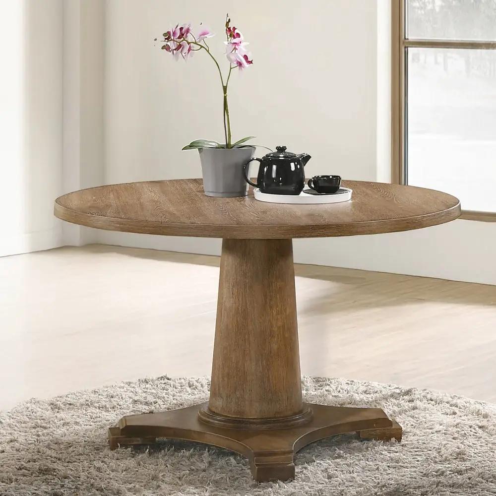 Yotam - Dining Table - Salvaged Oak by Unique Piece Furniture