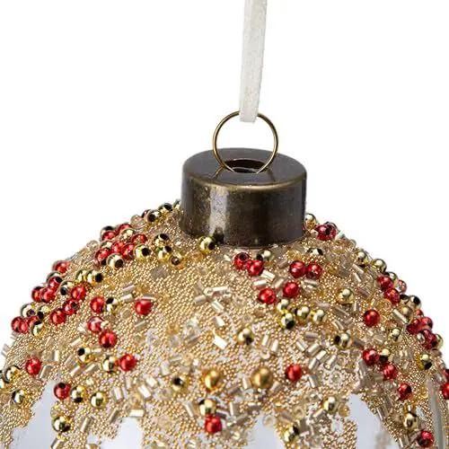 Christmas Ball Ornaments, Decorative Hanging Ball Christmas Tree Ornaments For Holiday Party Decorations by HouseOfZazla