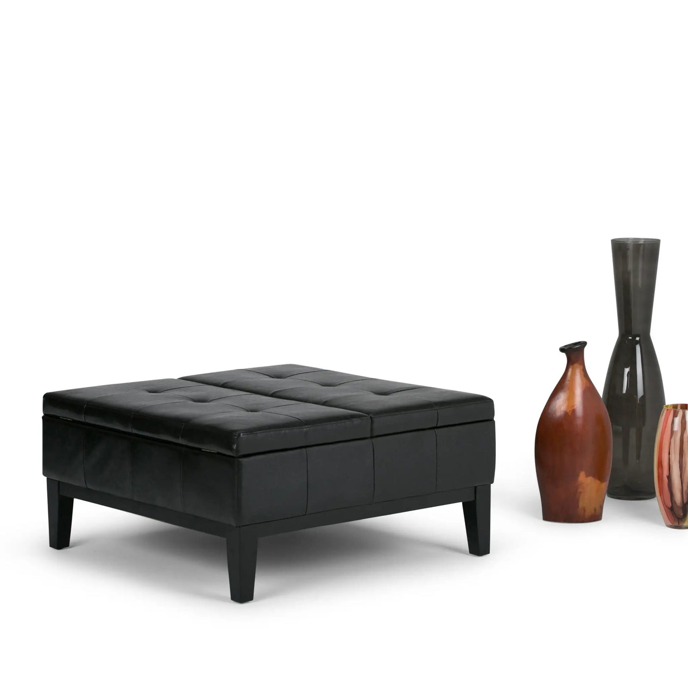 Dover - Multifunctional Lift Top Coffee Table Storage Ottoman by HouseOfZazla