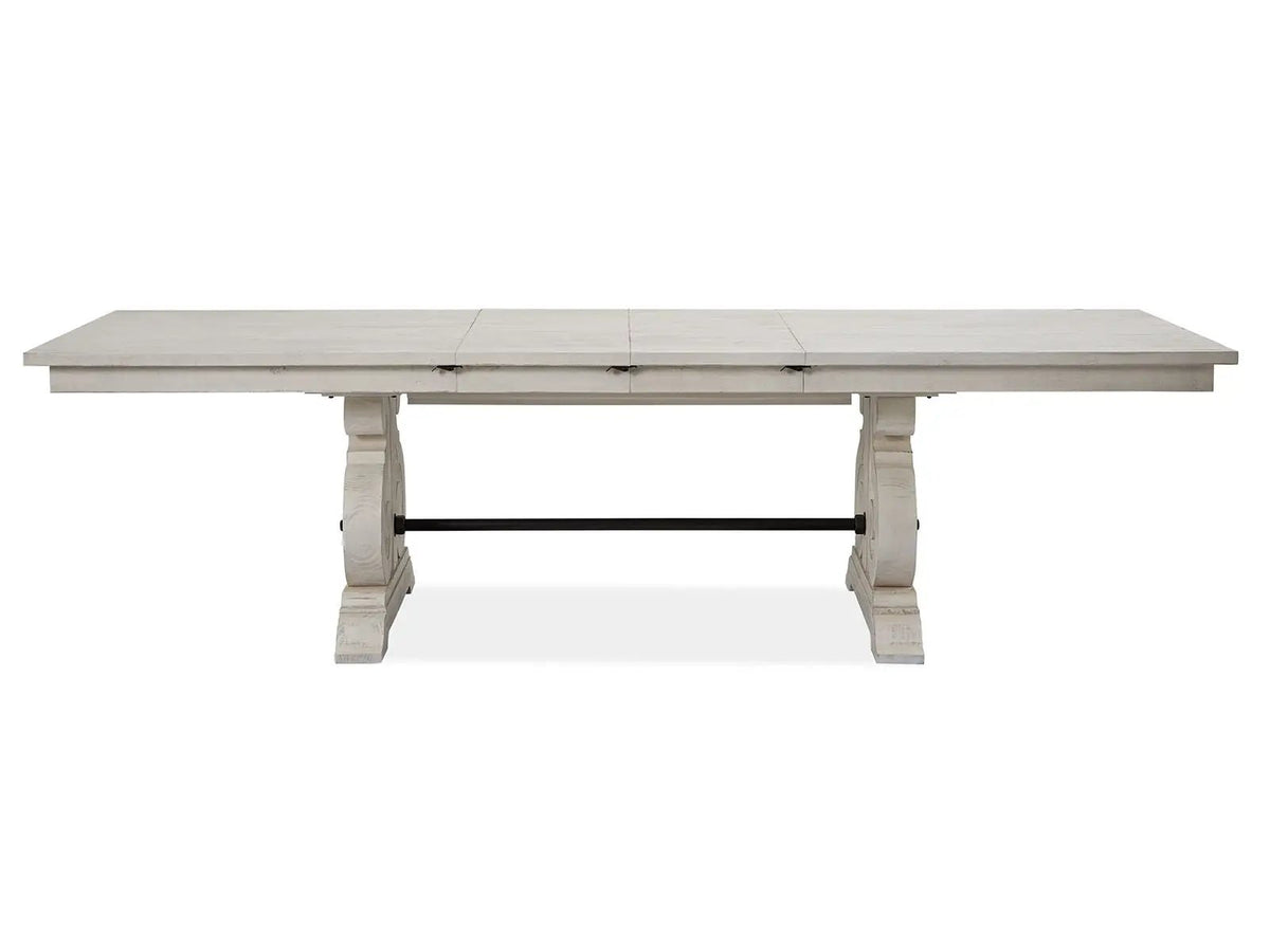 Bronwyn - Rectangular Dining Table - Alabaster, photo 5 of 7