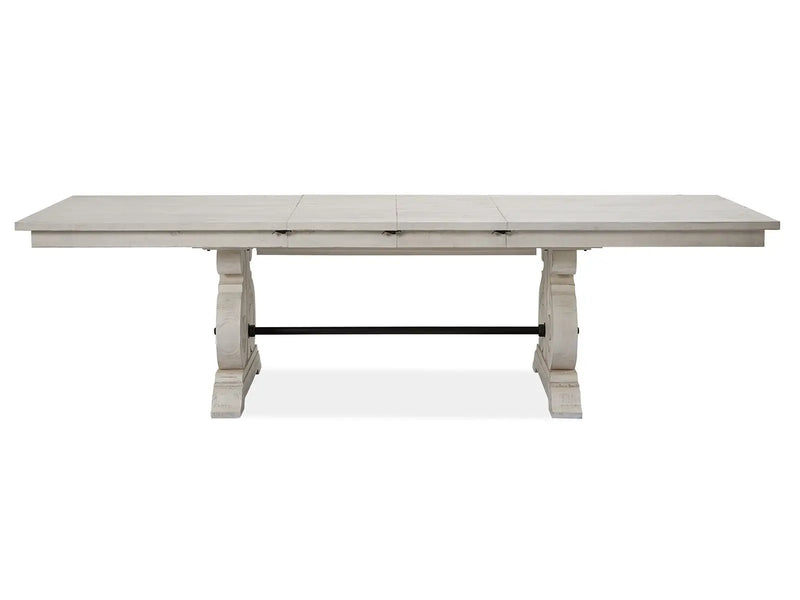 Bronwyn - Rectangular Dining Table - Alabaster, photo 5 of 7