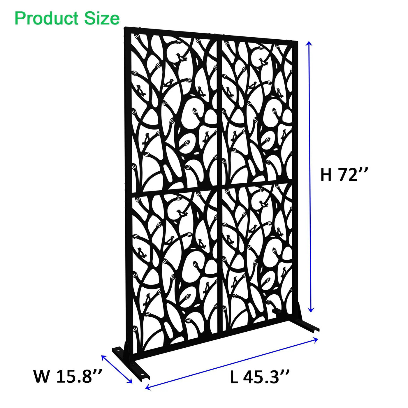 Metal Privacy Screens by HouseOfZazla