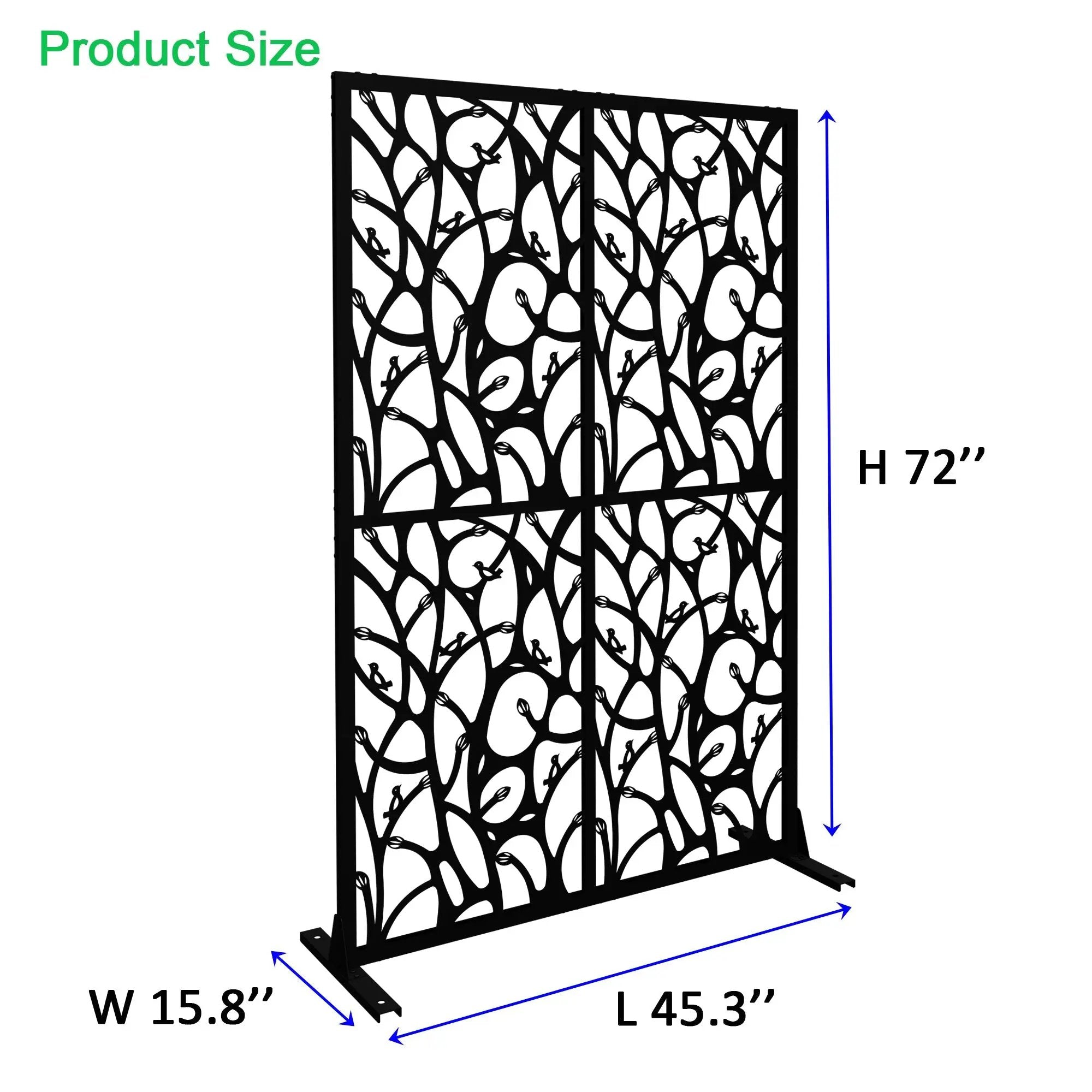 Metal Privacy Screens by HouseOfZazla