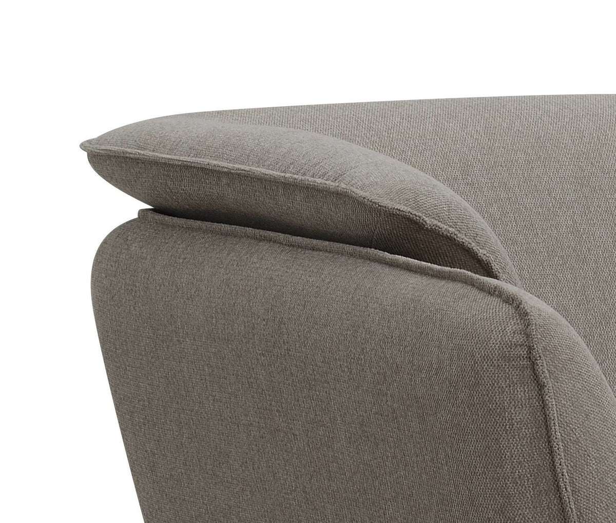 Nayeli Boucle Loveseat with Pocket Coil Seating - Gray or Dark Brown, photo 7 of 8