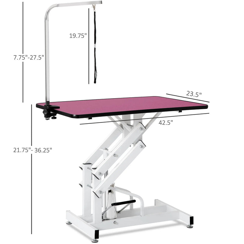 Hydraulic Pet Grooming Table by HouseOfZazla